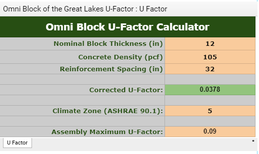 U-factor Calculator Image for mobile